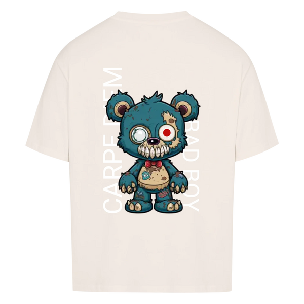 Zombie Teddy mit QR Code Oversize T-Shirt Vancy