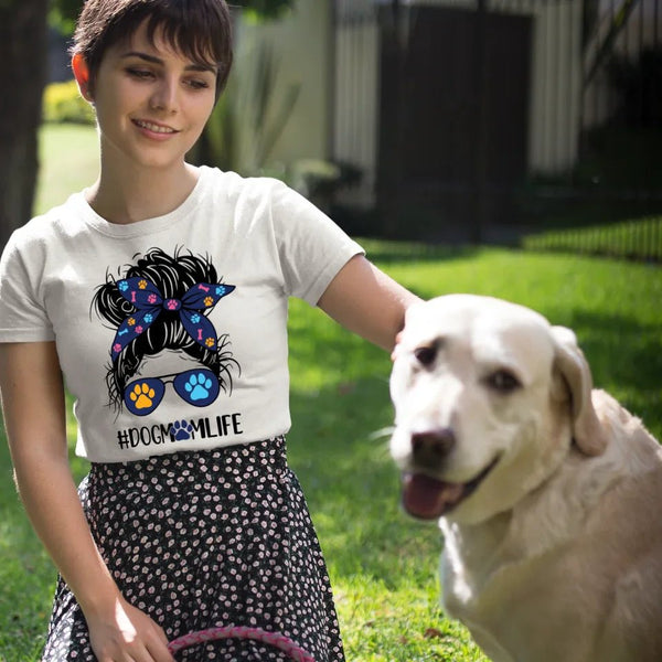 DogMom Premium Organic T-Shirt für Damen - Idlords