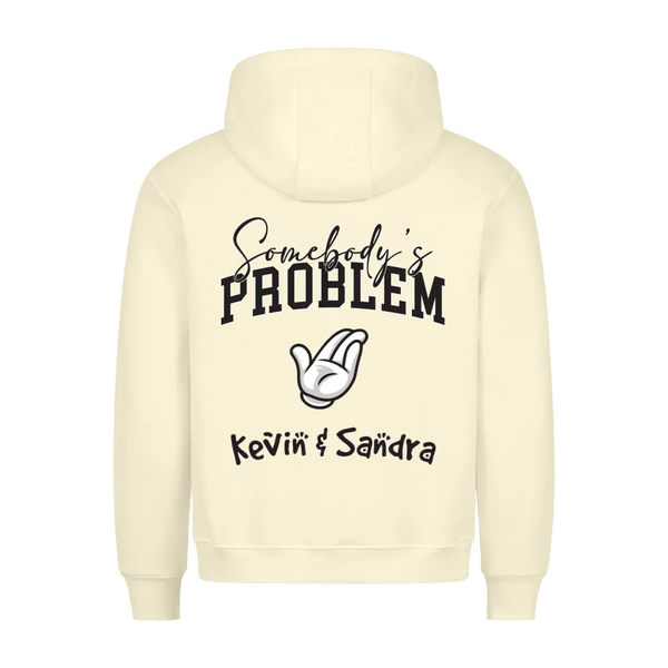 Premium Unisex Hoodie Somebodys Problem 😂 Lachen als Liebesbeweis! - Idlords