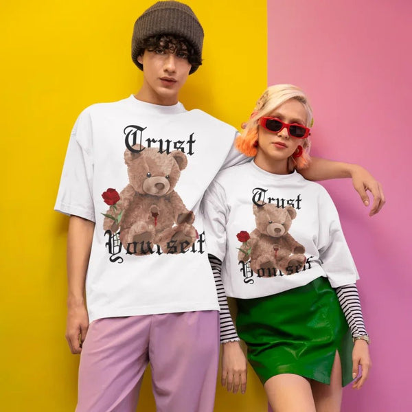 TrustYourSelf Oversize Unisex T-Shirt Front Print - Idlords