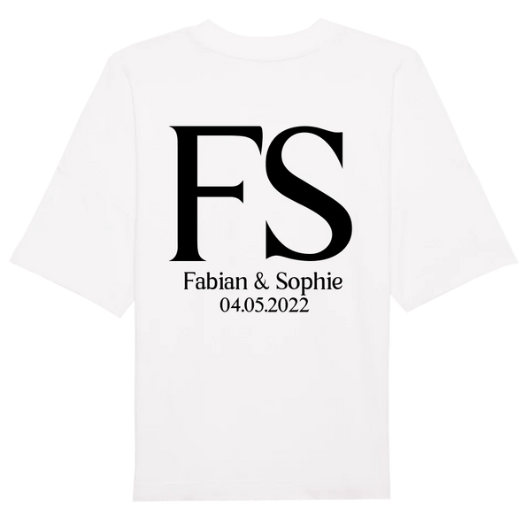 Unisex Oversize T-Shirt für Liebende Personalisierbar - Idlords